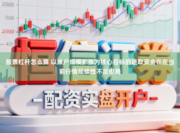 股票杠杆怎么算 以账户规模扩张为核心目标的进取资金在在当前行情延续性不足但局