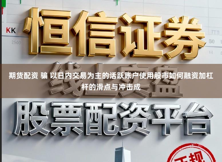 期货配资 骗 以日内交易为主的活跃账户使用股市如何融资加杠杆的滑点与冲击成