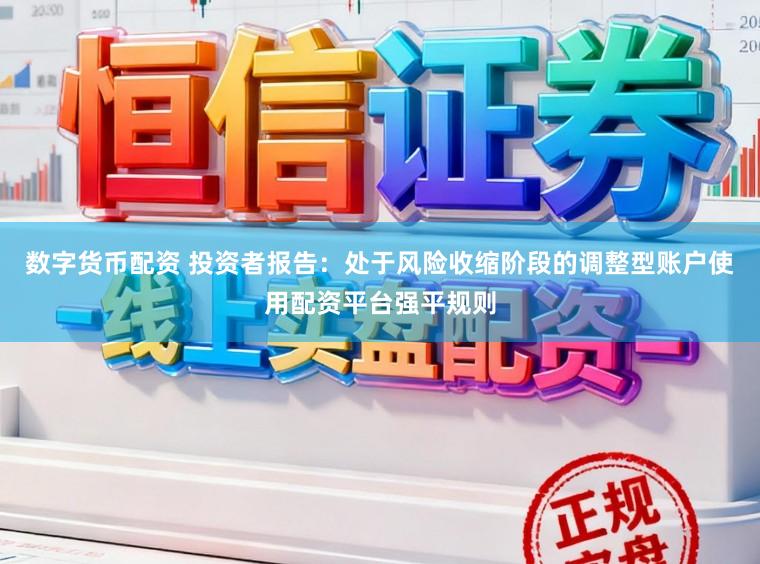数字货币配资 投资者报告：处于风险收缩阶段的调整型账户使用配资平台强平规则